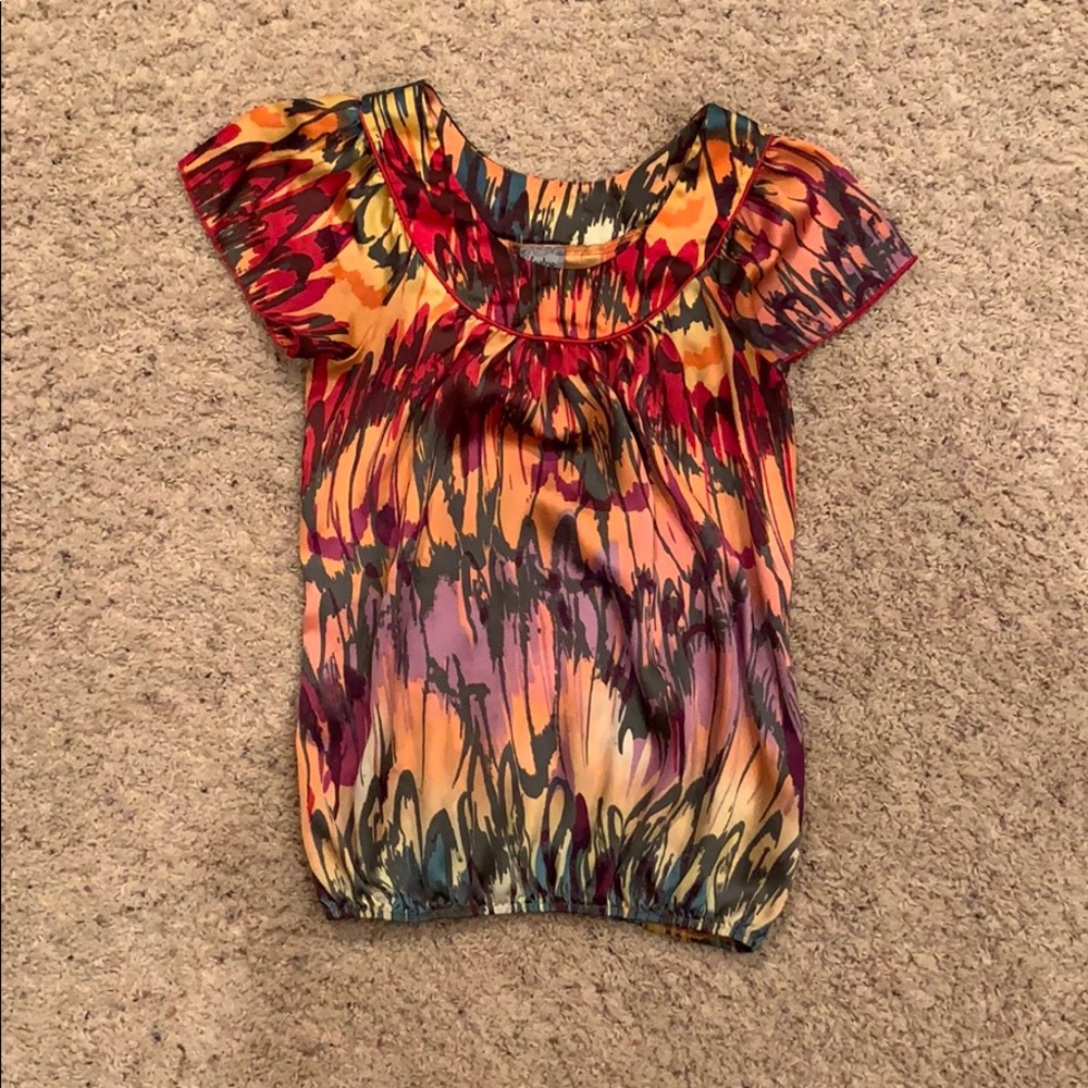 Daytrip watercolor top